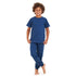 Boys summer pajama set Petroleum t-shirt + Pants